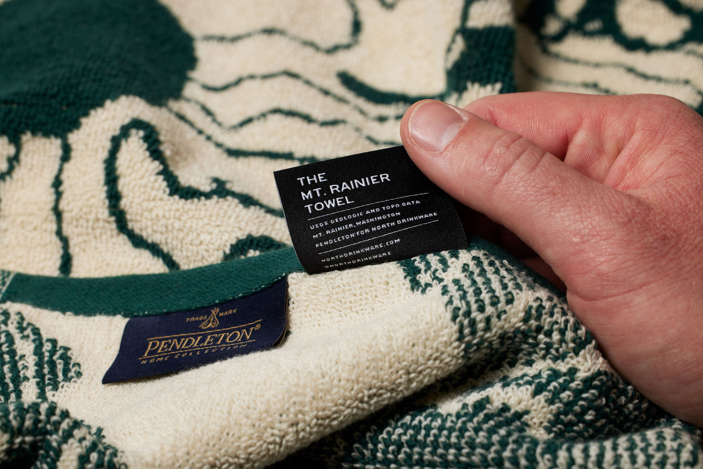 The Mt. Rainier Towel (North Drinkware)