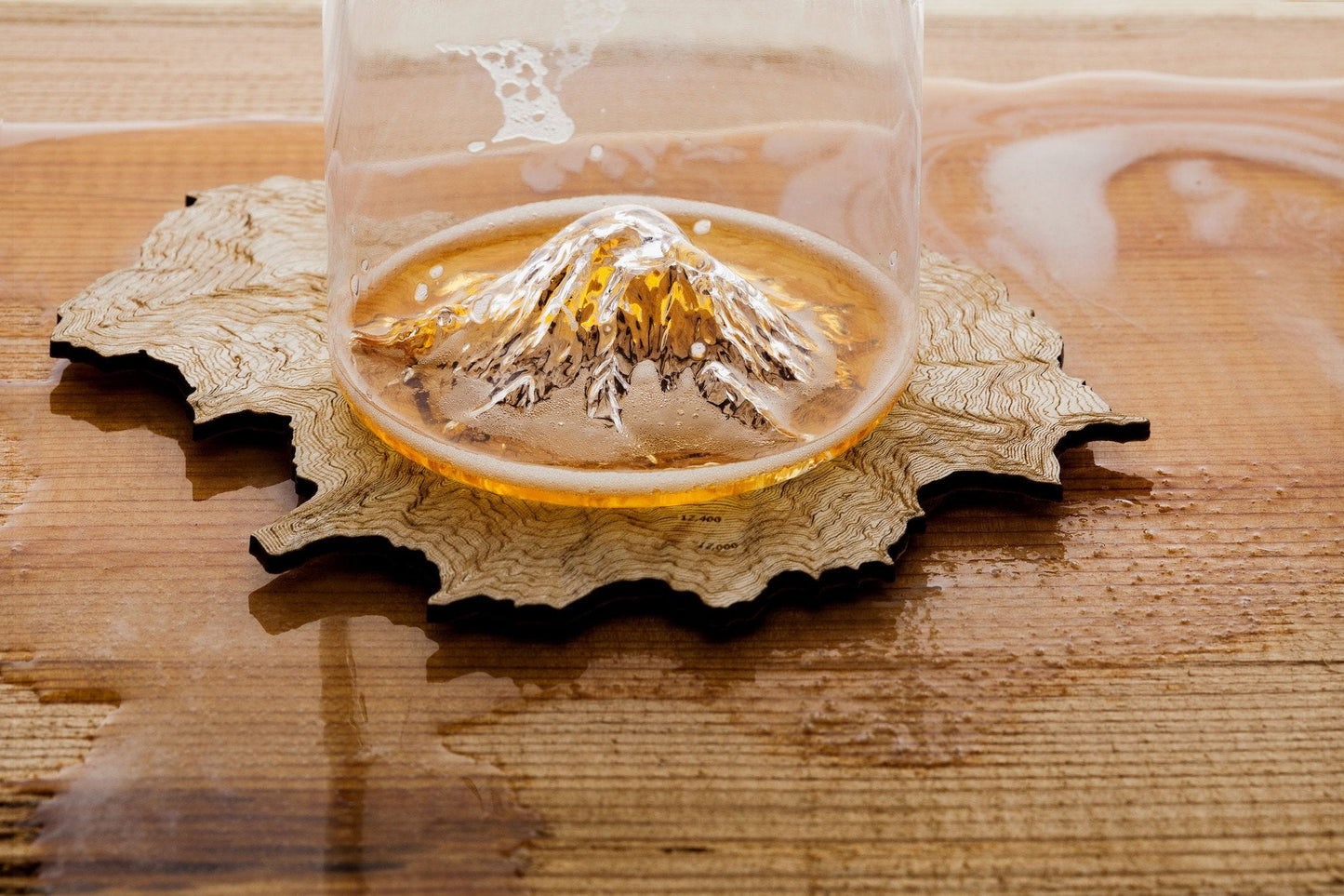 The Mt. Rainier Coaster Set (North Drinkware)