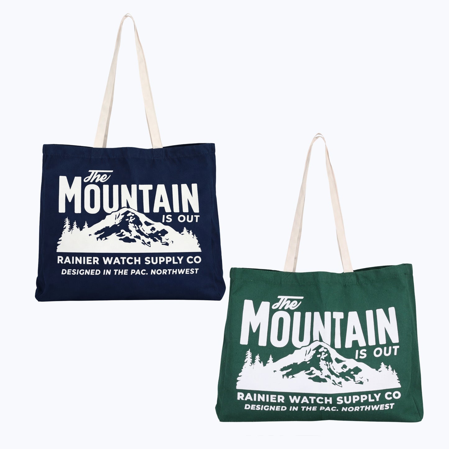 The Mountain is Out Tote Bag Bundle