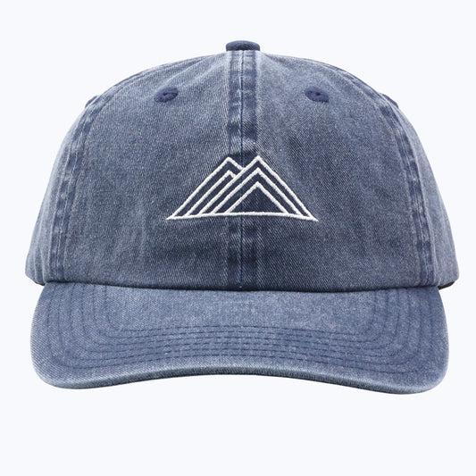 Logo Vintage Wash Dad Cap - Denim
