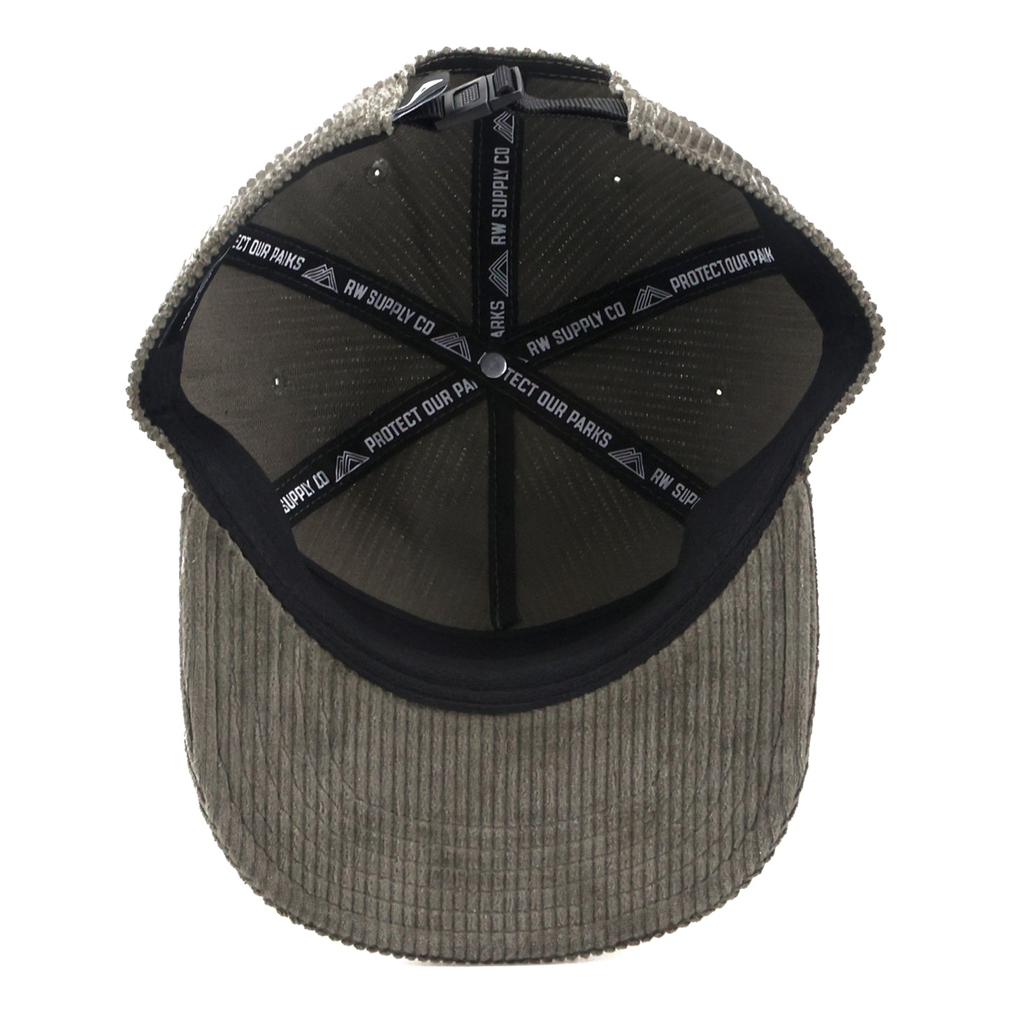 Mount Rainier National Park Est 1899 Corduroy Vintage Cap