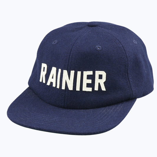 Rainier Wool Cap - Navy