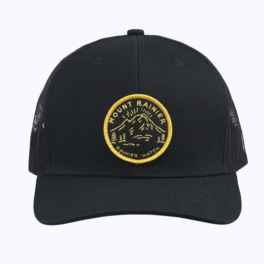 Ranger Patch Trucker Snapback Cap - Black