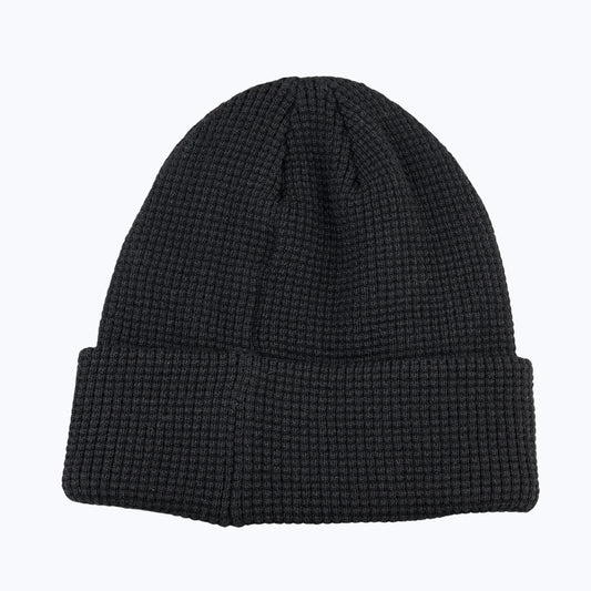 Ranger Patch Waffle Recycled Beanie - Black