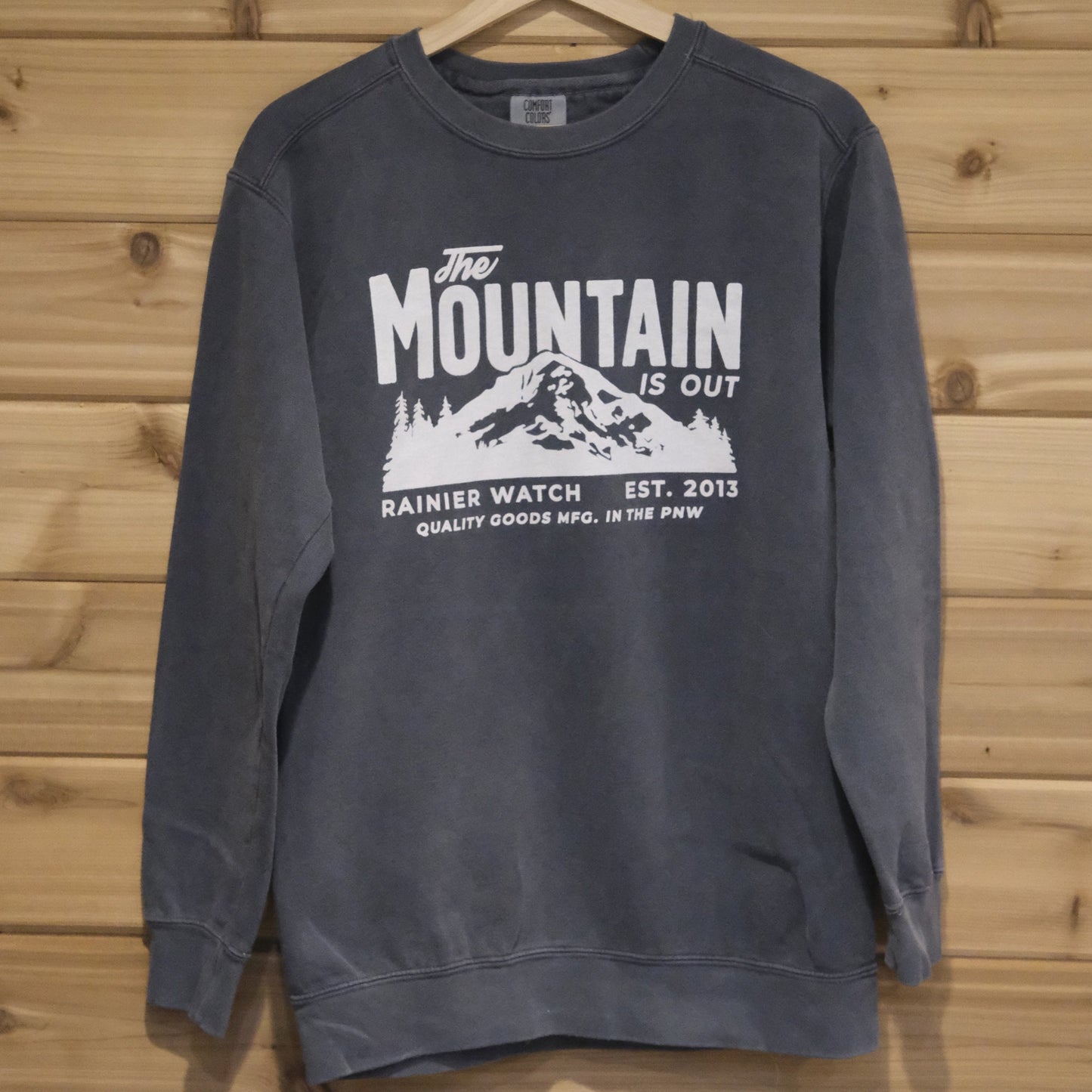 The Mountain is out Crewneck Sweatshirt