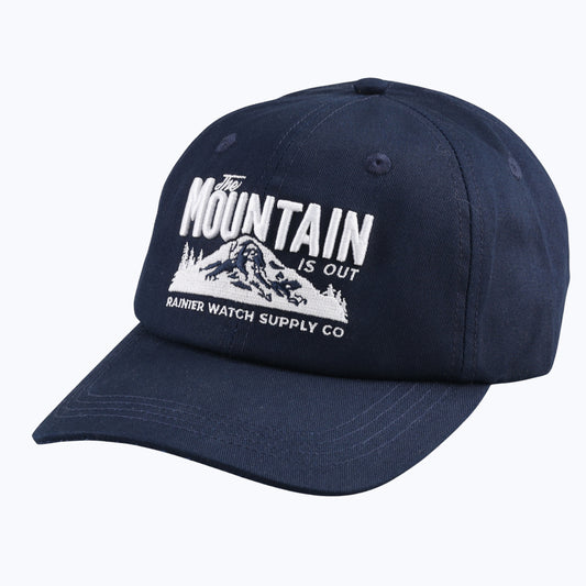 The Mountain Is Out Dad Cap - Navy
