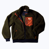 Turbo SuperFleece Jacket - Forest Green (Lined Recycled Fleece)