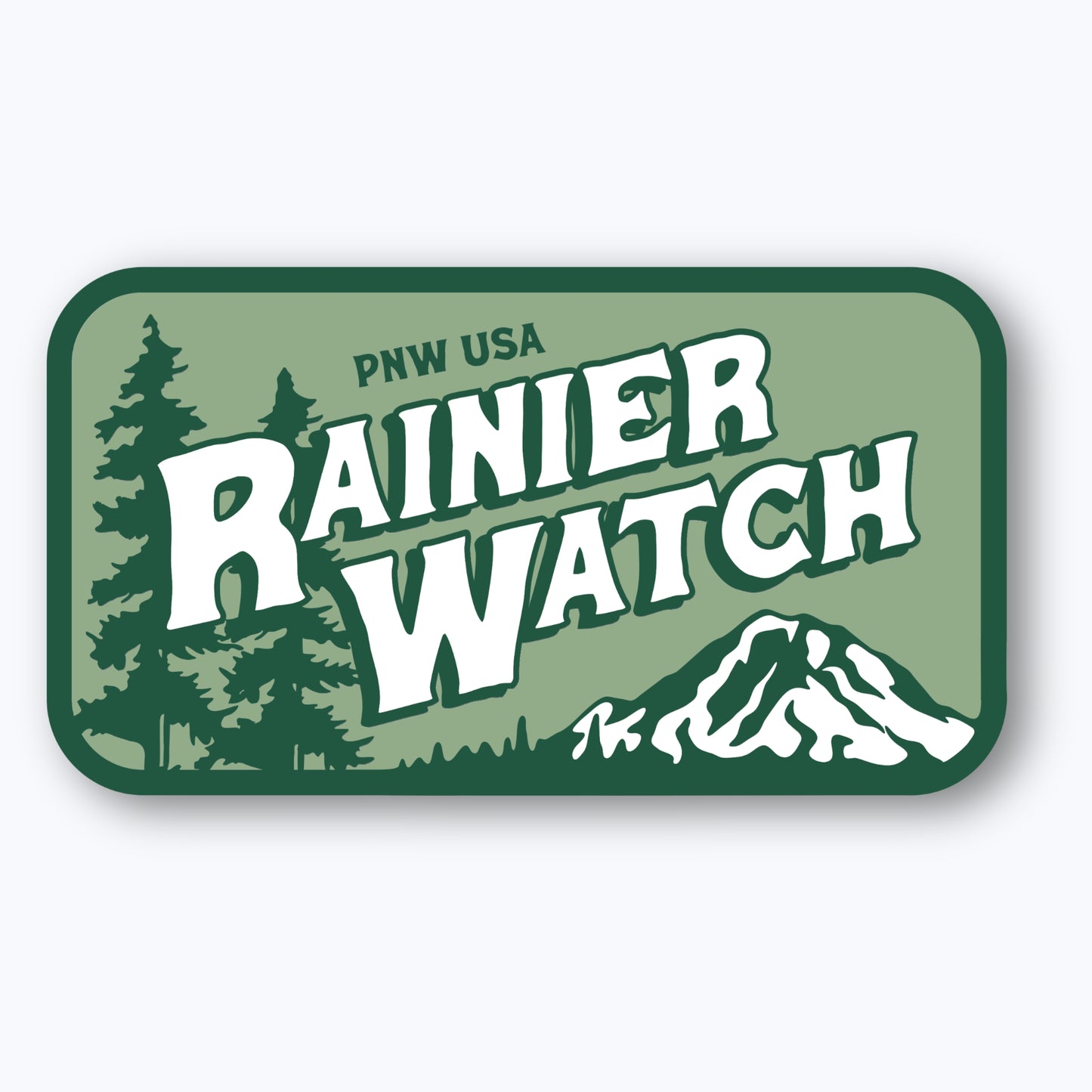 Rainier Watch PNW Sticker