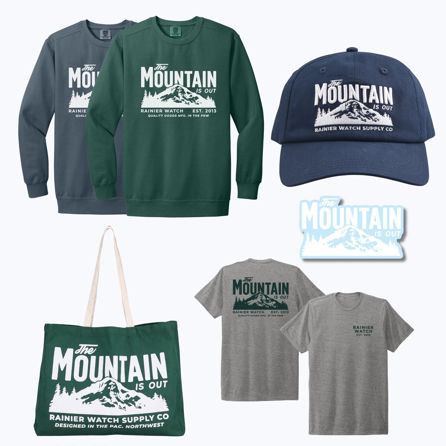 TMIO Bundle - Forest Green Tote