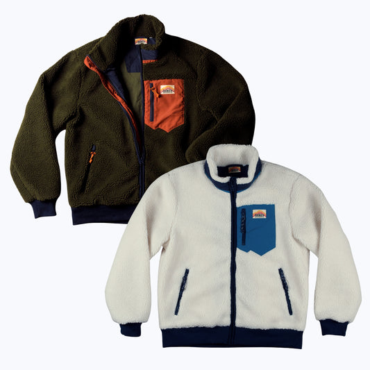 Turbo SuperFleece 2 Jacket Bundle - Cream and Forest Green