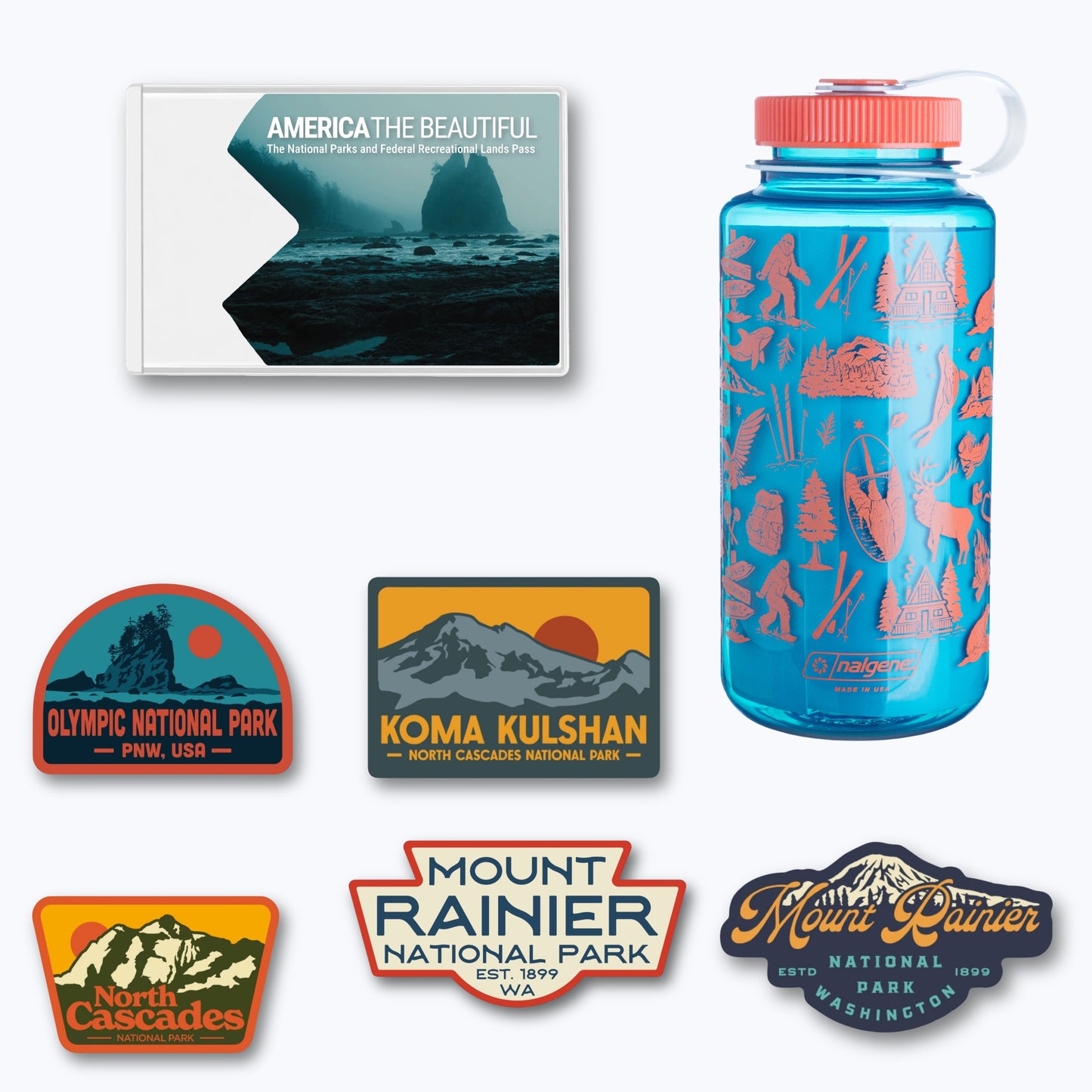 Washington National Parks Adventure Kit