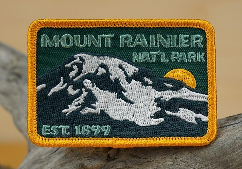 Mount Rainier National Park Explore America Patch