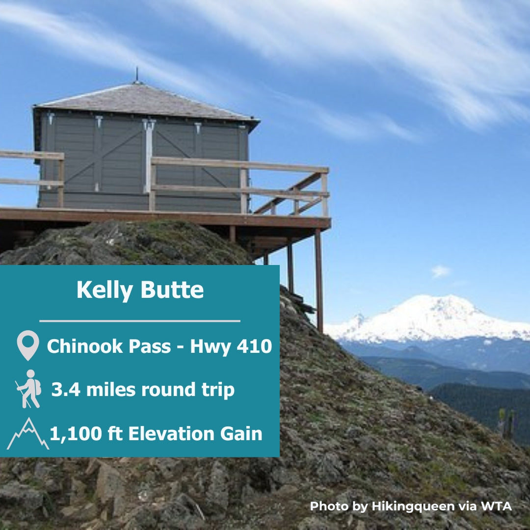 Kelly Butte: A Rocky Summit Escape with Wildflowers & a Historic Lookout