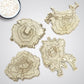Washington Volcanoes Topography Coasters - Set of 4
