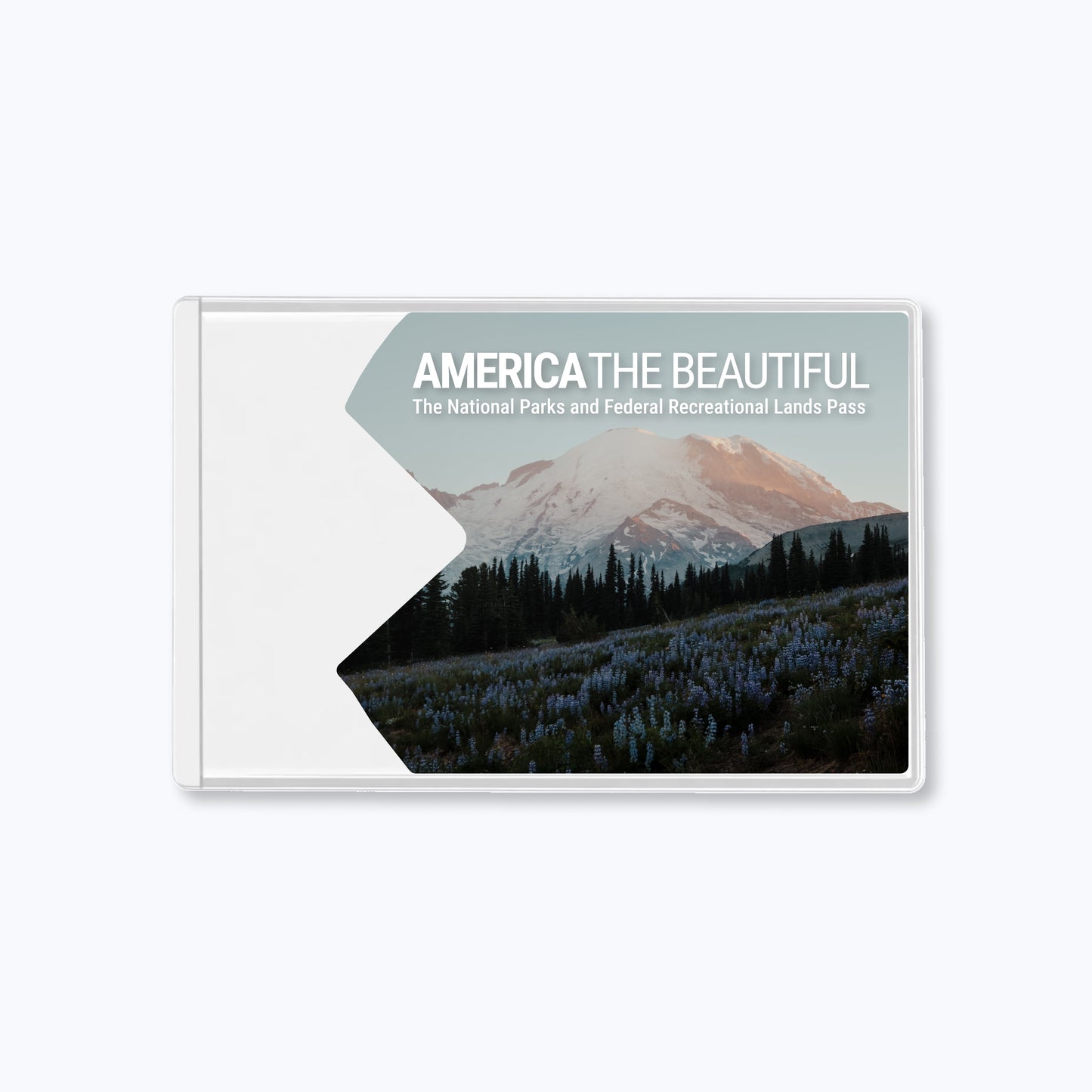 America the Beautiful National Park Pass Card Sleeve