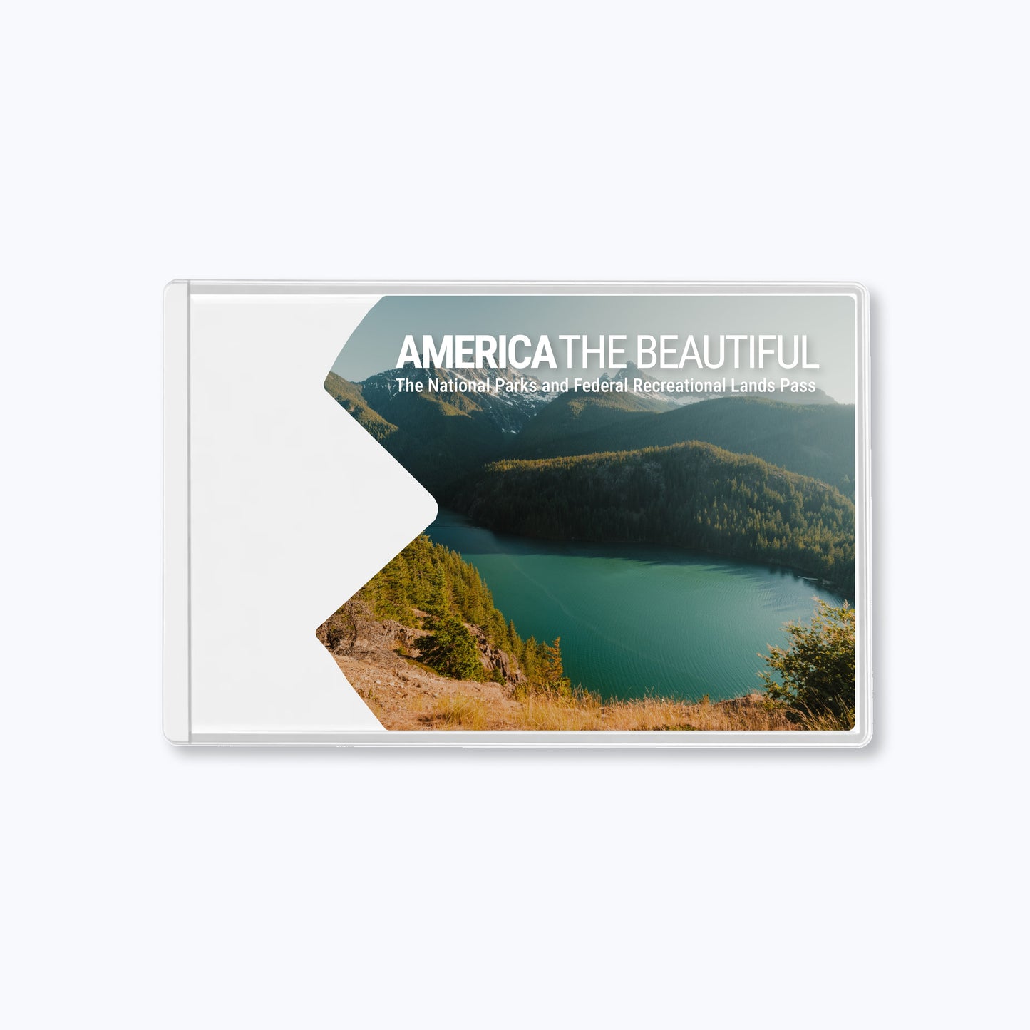 America the Beautiful National Park Pass Card Sleeve