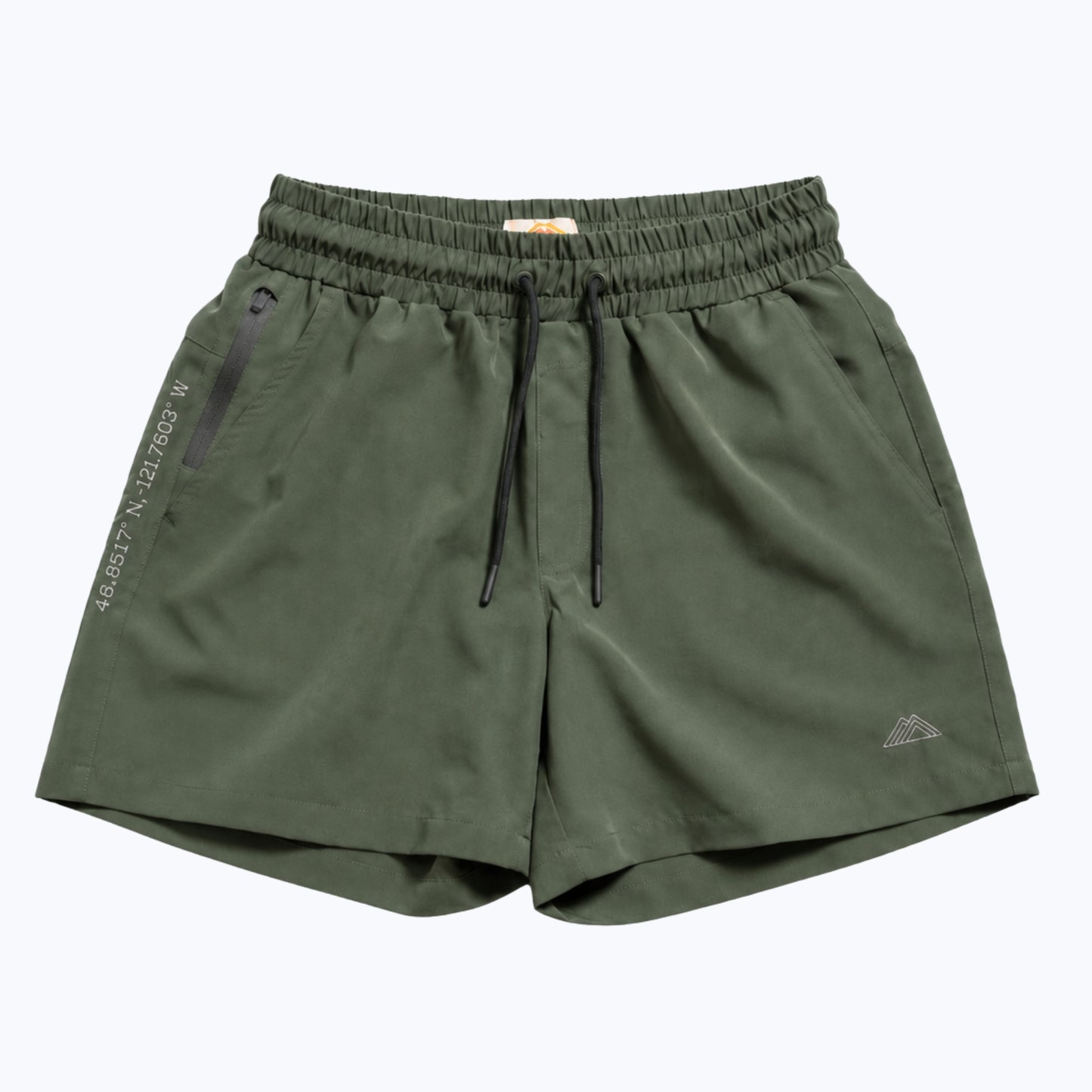 Athletic 5 Inch Recycled Shorts - Forest Green