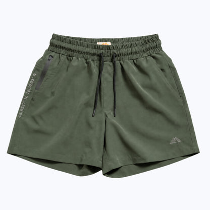 Athletic 5 Inch Recycled Shorts - Forest Green