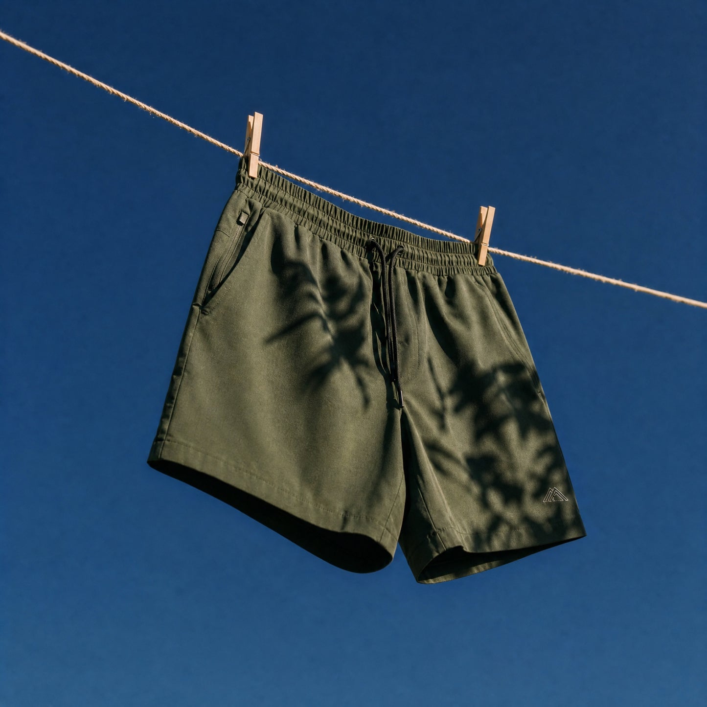 Athletic 5 Inch Recycled Shorts - Forest Green