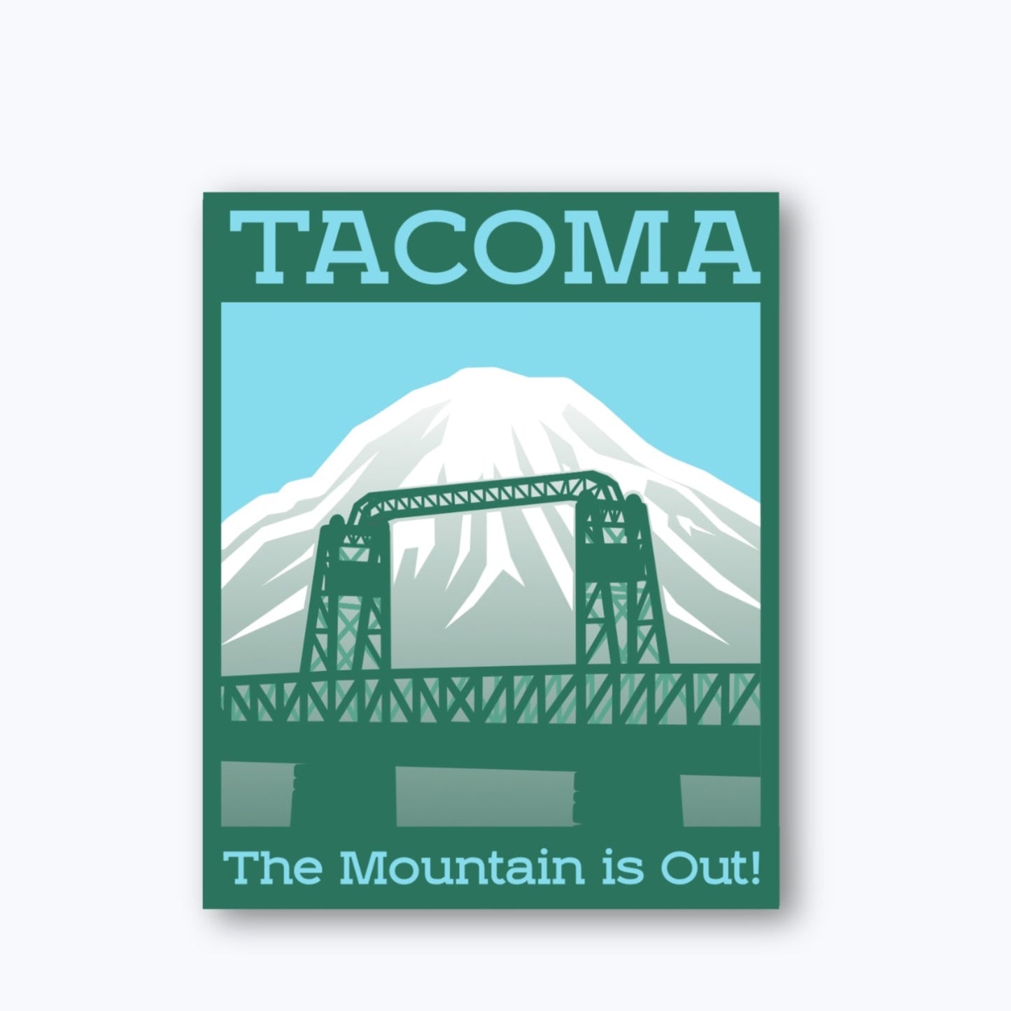 Tacoma Bridge Sticker