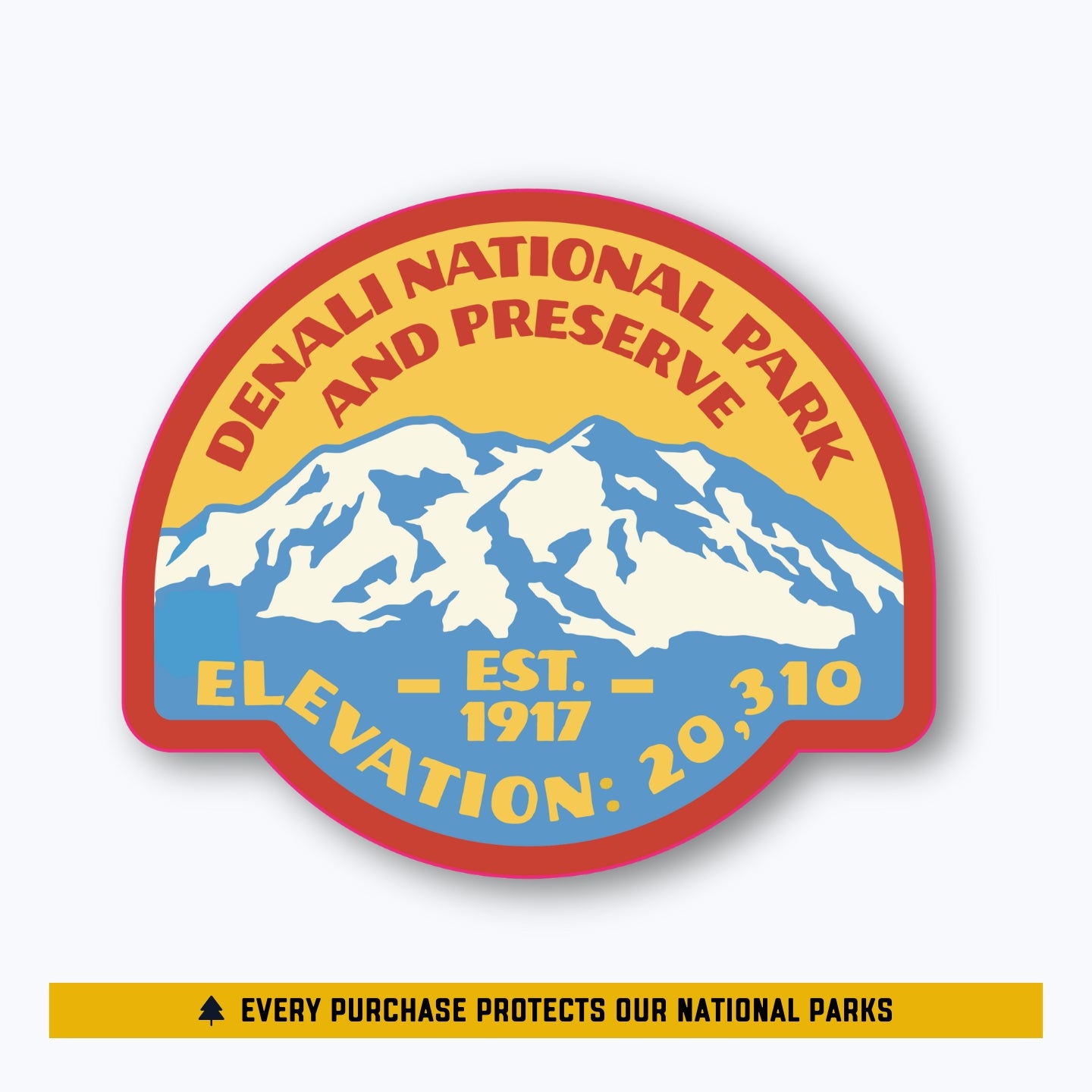 Denali National Park & Preserve Sticker