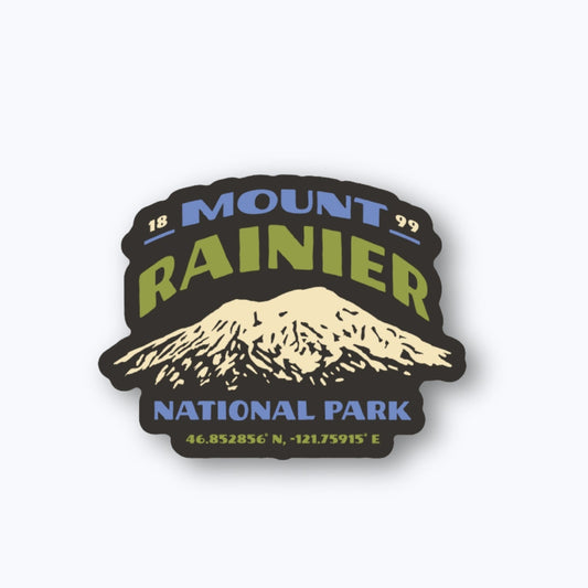 Emmonds Sticker | Mount Rainier National Park Vintage