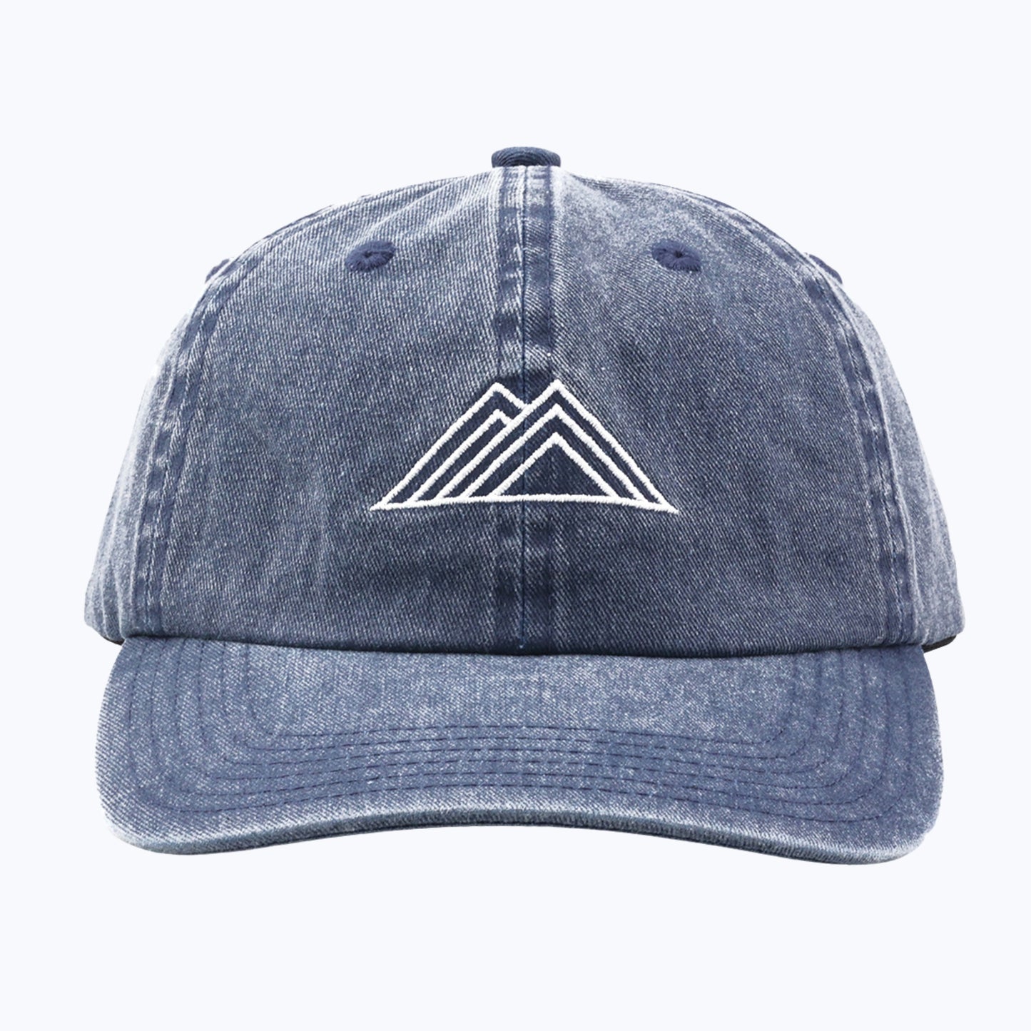 Logo Vintage Wash Dad Cap - Denim