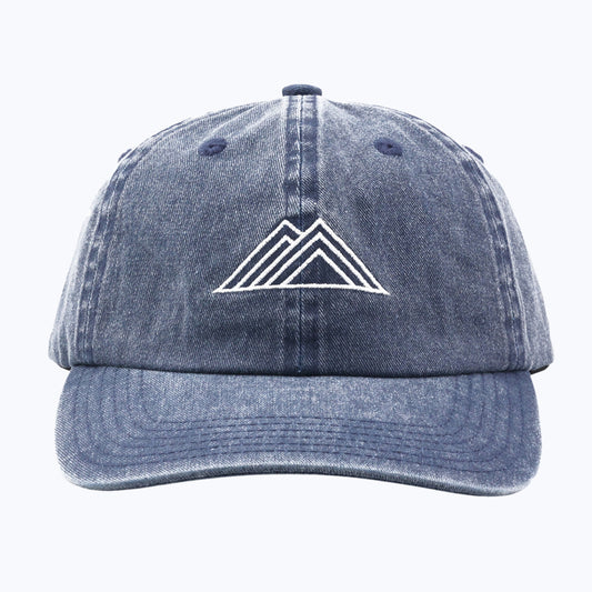 Logo Vintage Wash Dad Cap - Denim