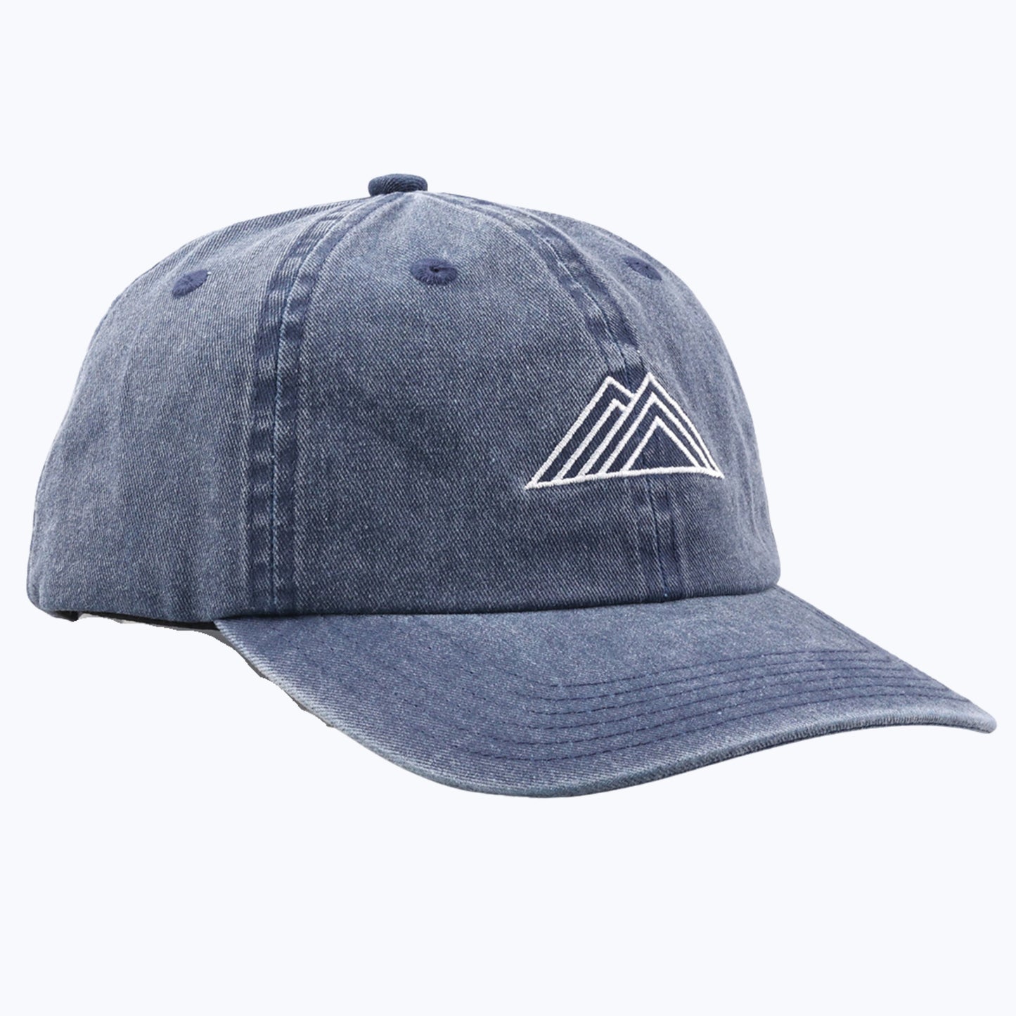 Logo Vintage Wash Dad Cap - Denim