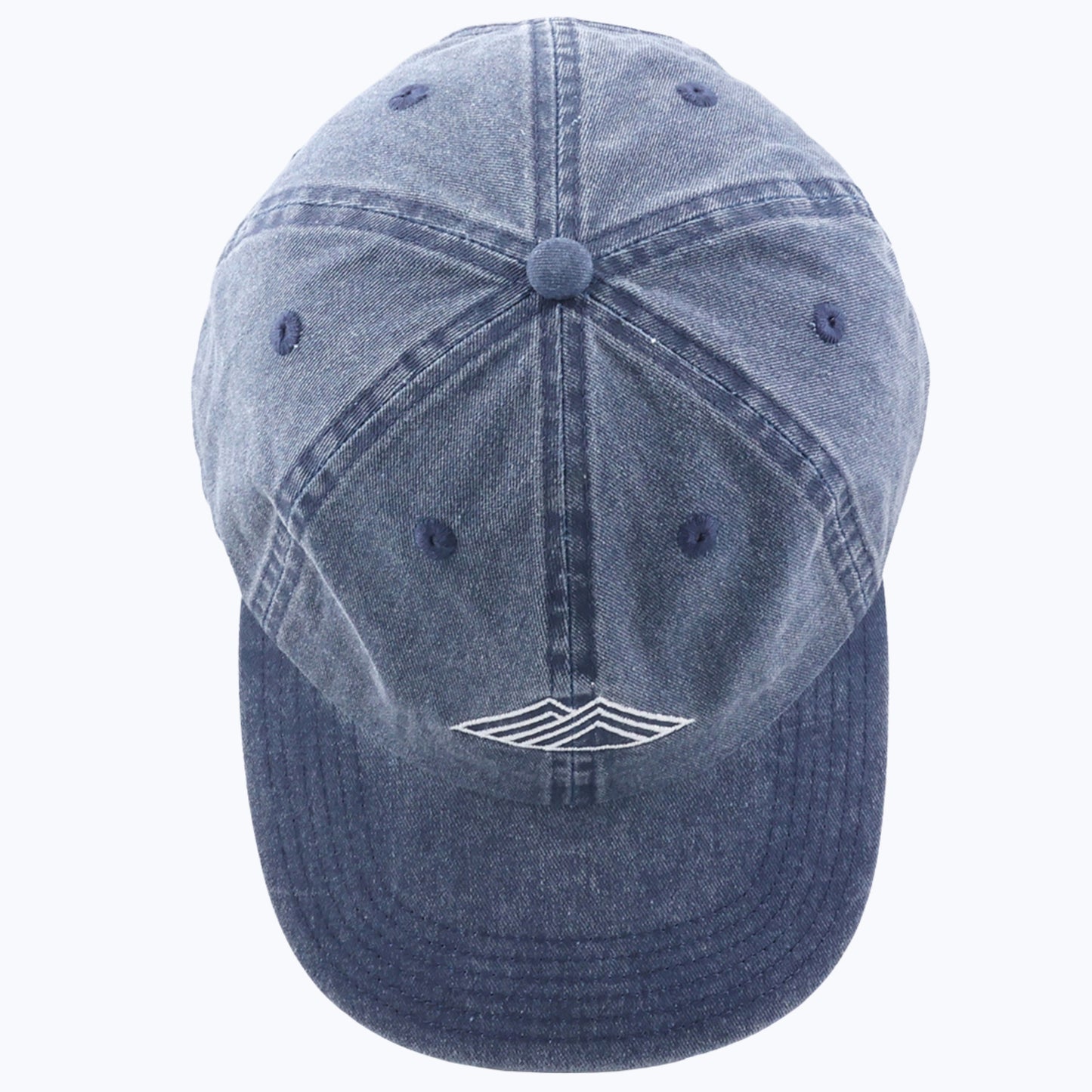Logo Vintage Wash Dad Cap - Denim