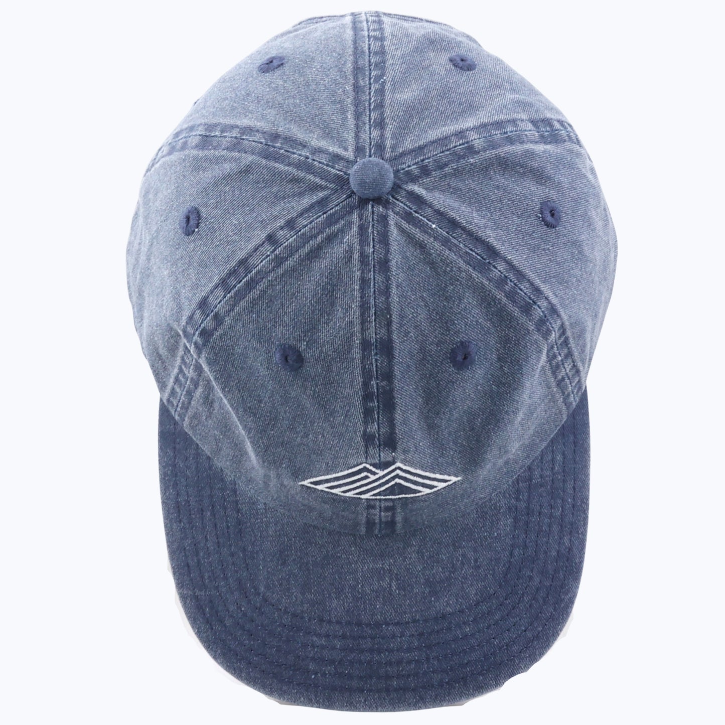 Logo Vintage Wash Dad Cap - Denim