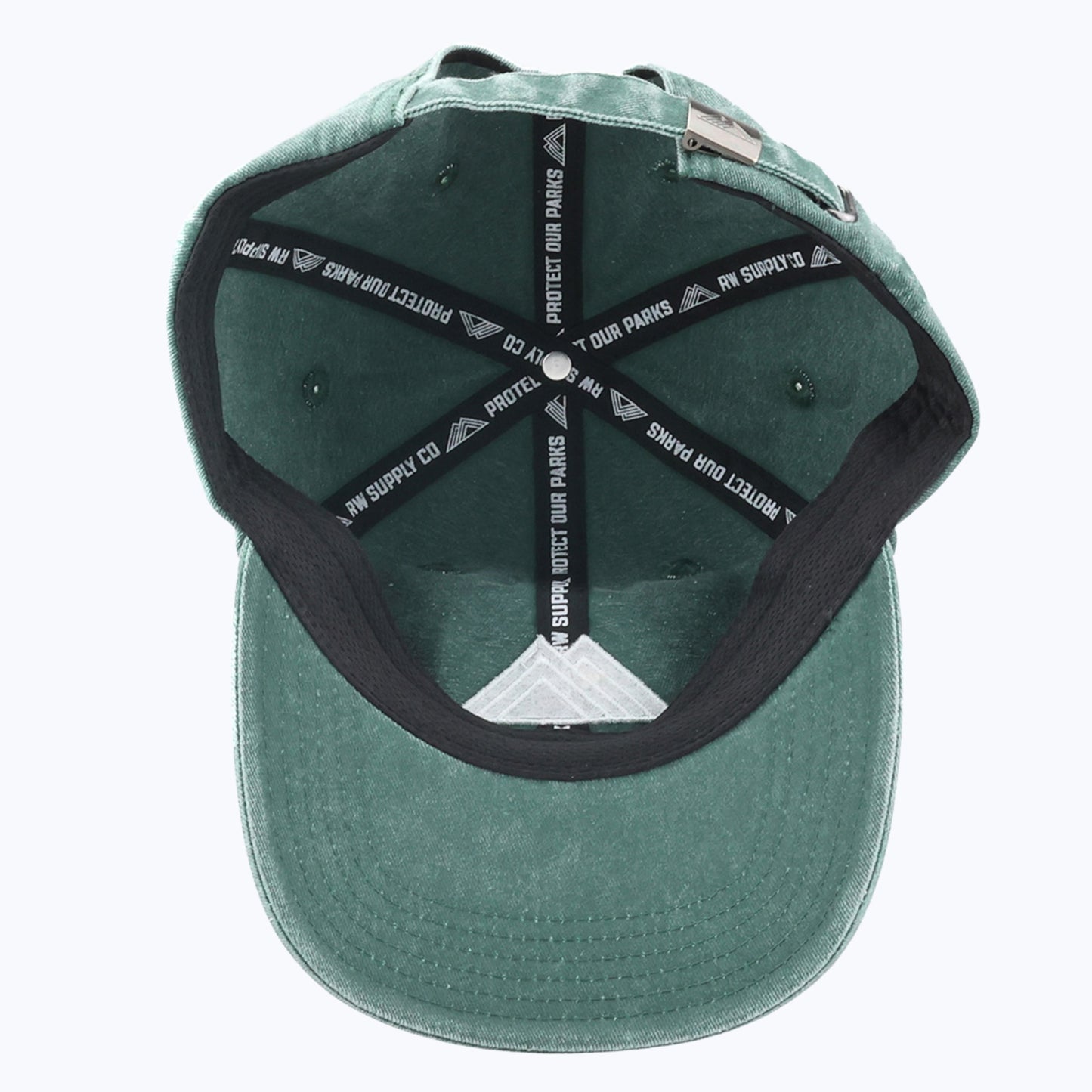 Logo Vintage Wash Dad Cap - Forest