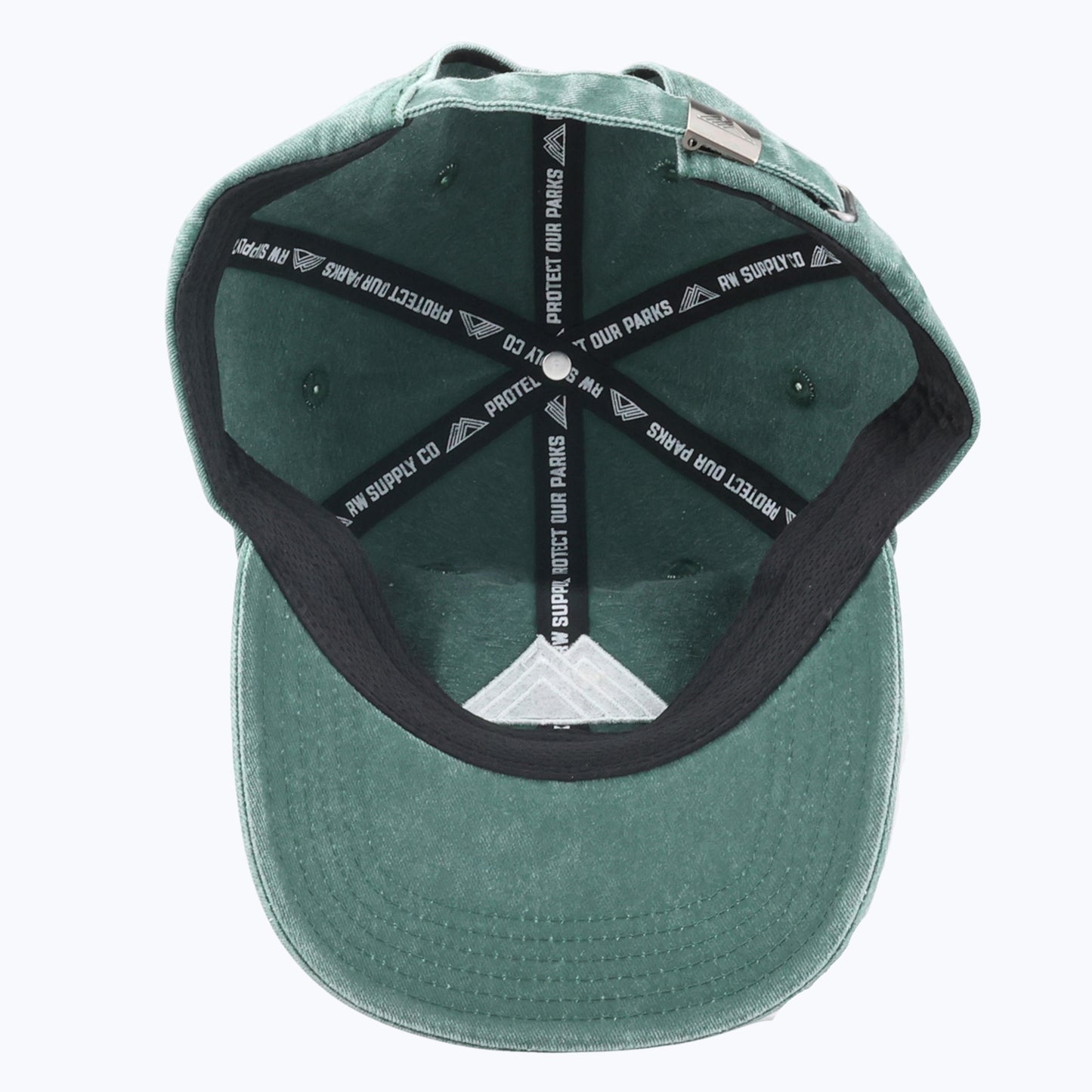 Logo Vintage Wash Dad Cap - Forest