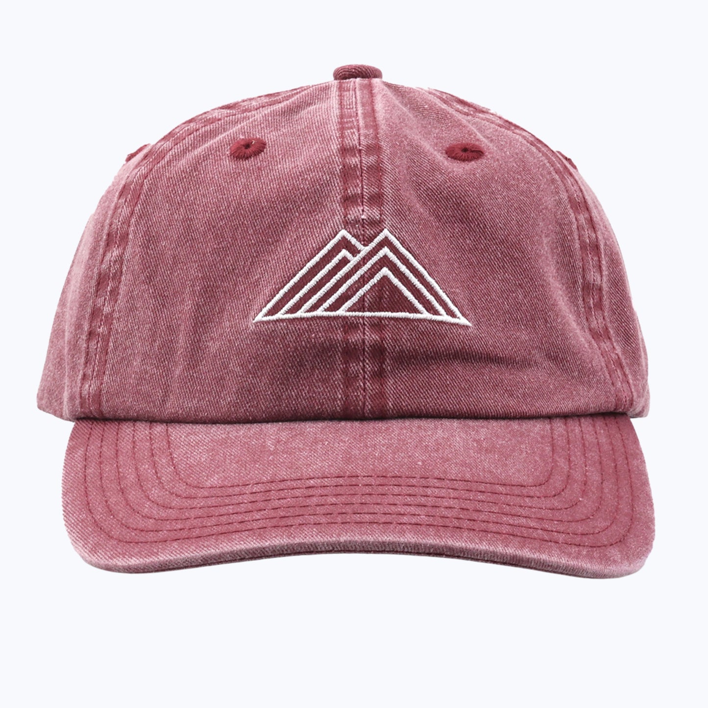 Logo Vintage Wash Dad Cap - Maroon