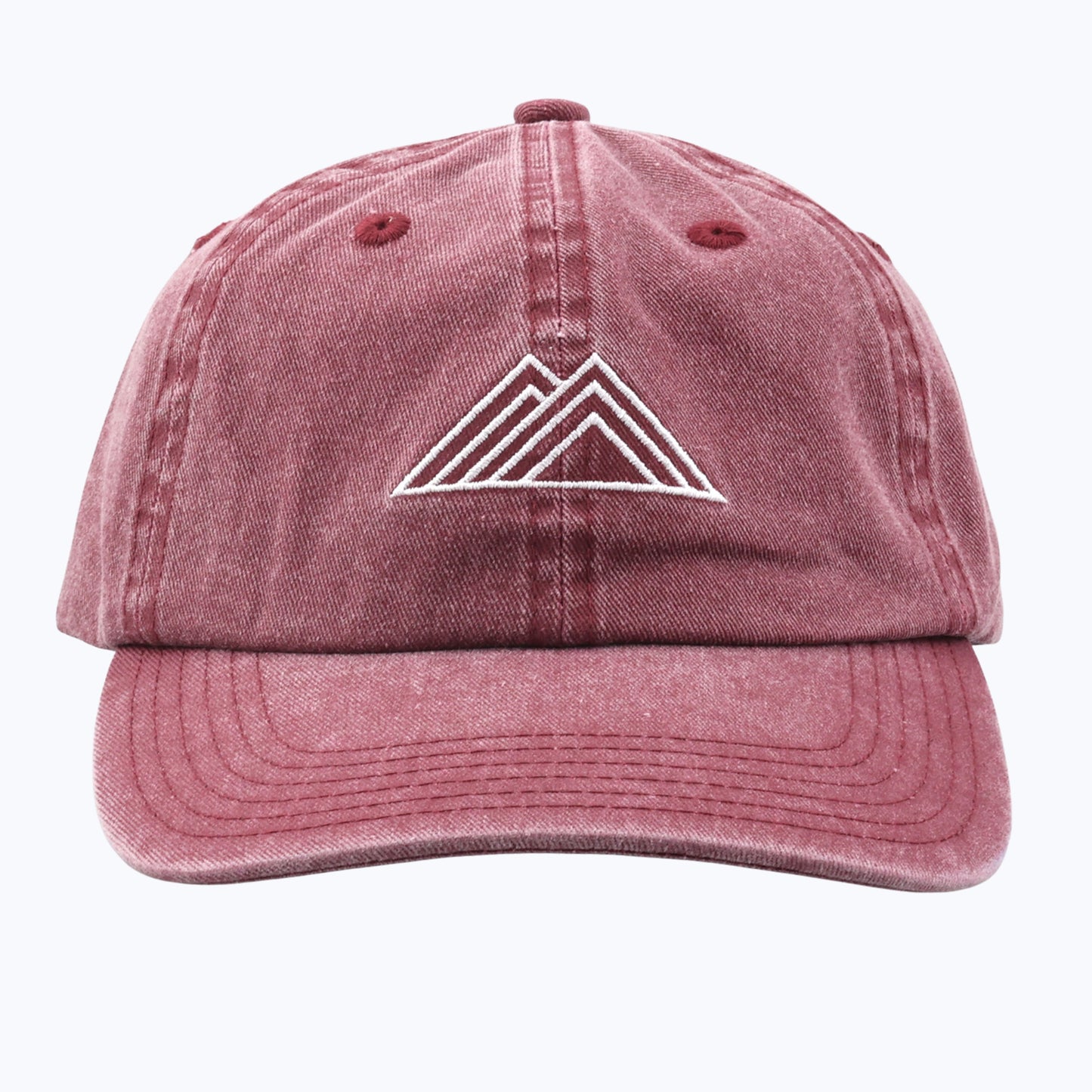 Logo Vintage Wash Dad Cap - Maroon