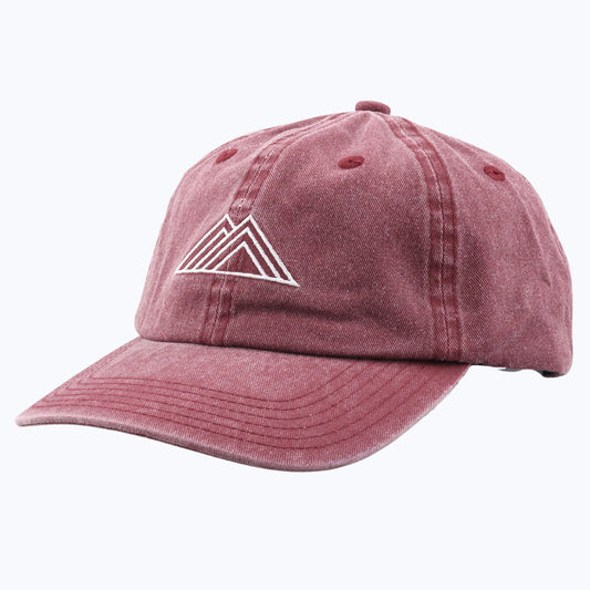Logo Vintage Wash Dad Cap - Maroon