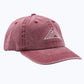 Logo Vintage Wash Dad Cap - Maroon
