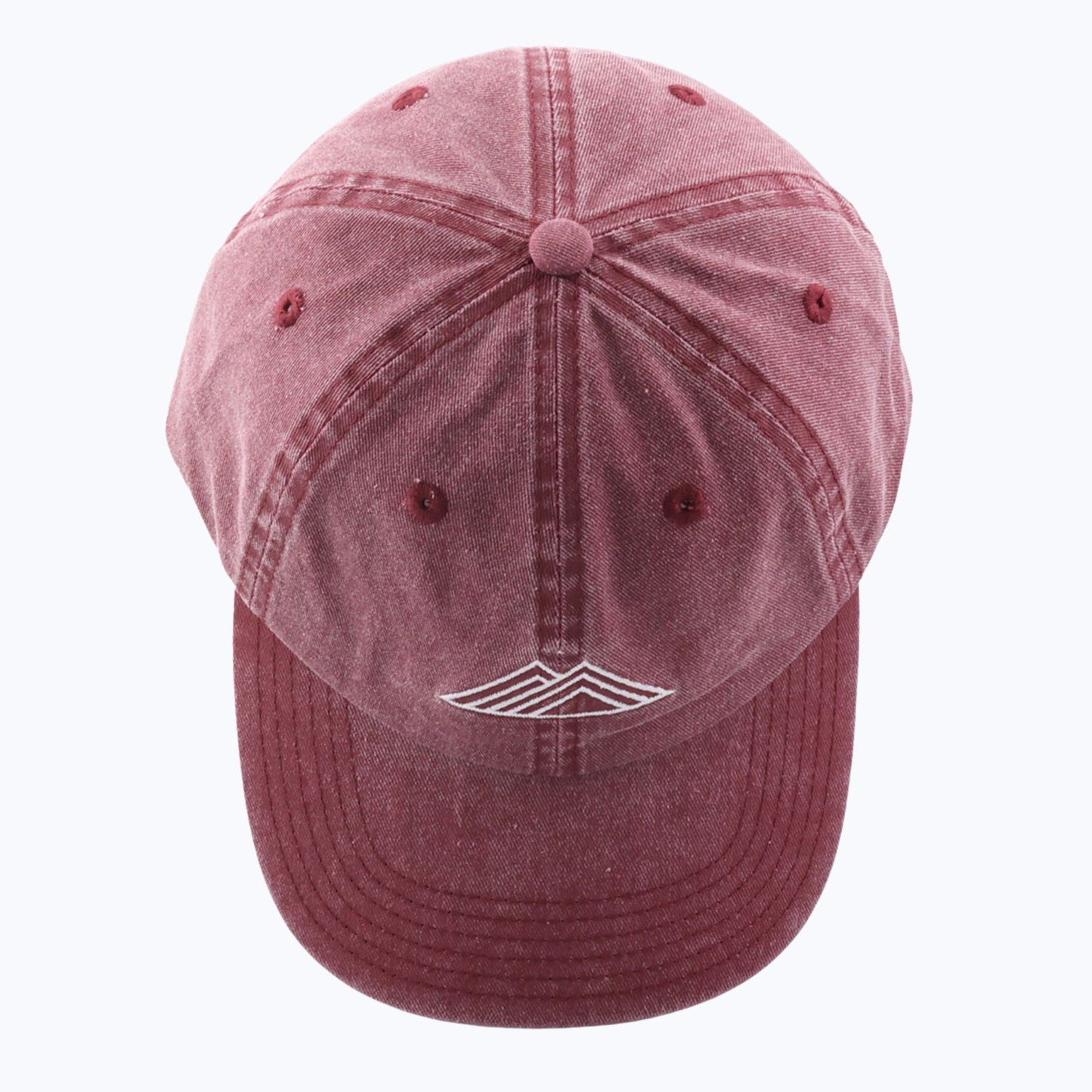 Logo Vintage Wash Dad Cap - Maroon