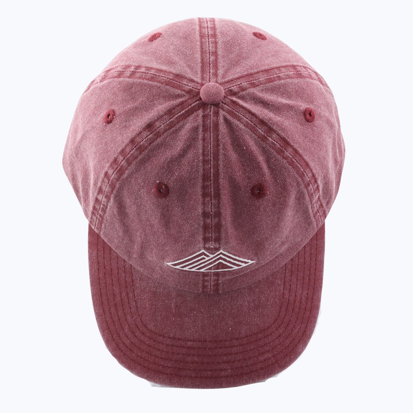 Logo Vintage Wash Dad Cap - Maroon