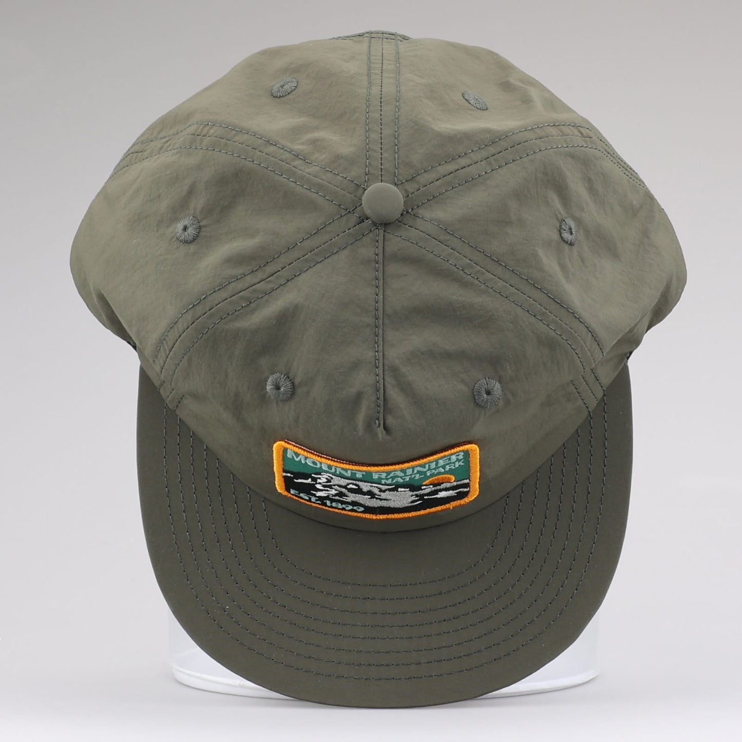 Mount Rainier National Park Est 1899 Recycled Nylon Cap