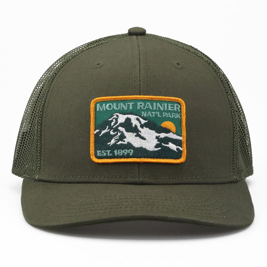 Mount Rainier National Park Est 1899 Trucker Cap