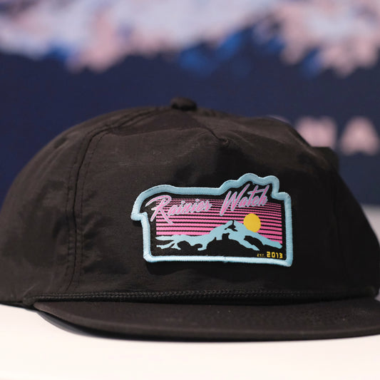 Neon Sunset 5 Panel Nylon Cap
