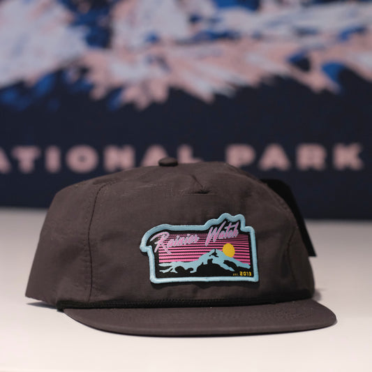 Neon Sunset 5 Panel Nylon Cap