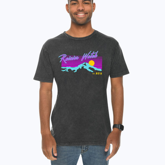 Neon Sunset Vintage Tee