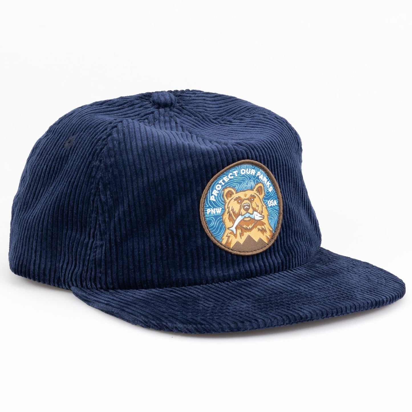 Protect Our Parks Bear Corduroy Cap