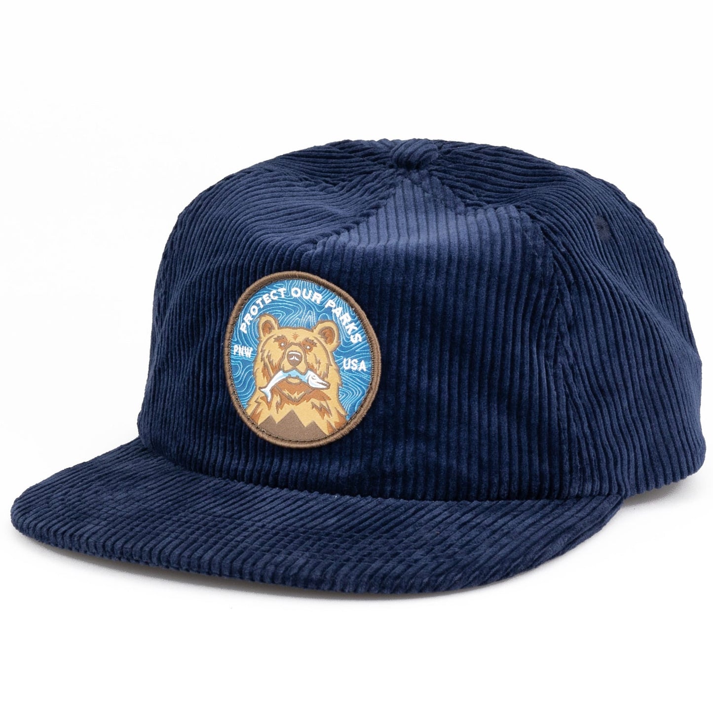 Protect Our Parks Bear Corduroy Cap