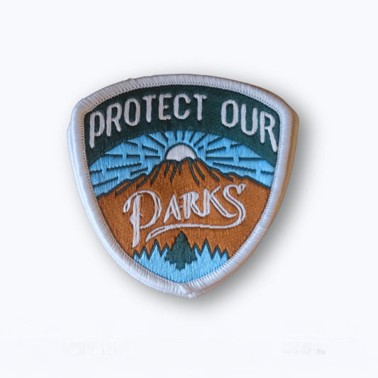 Protect our Parks Sunburst Patch