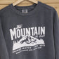 The Mountain is out Crewneck Sweatshirt
