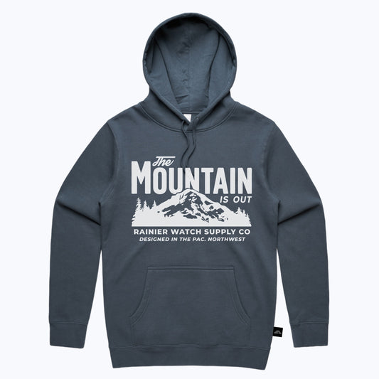 The Mountain is out Hoodie Sweatshirt PREORDER | Ecofriendly