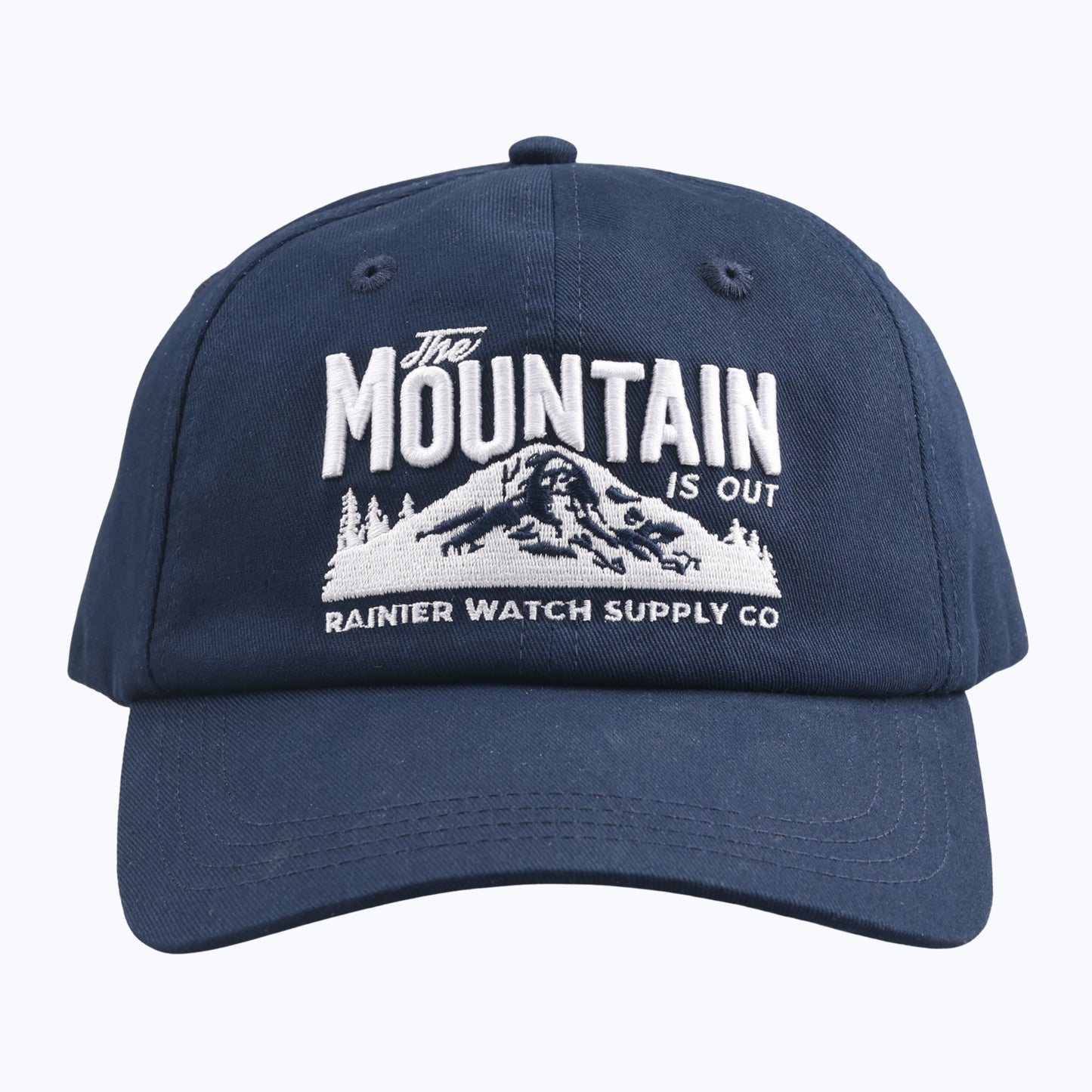 The Mountain Is Out Dad Cap - Navy
